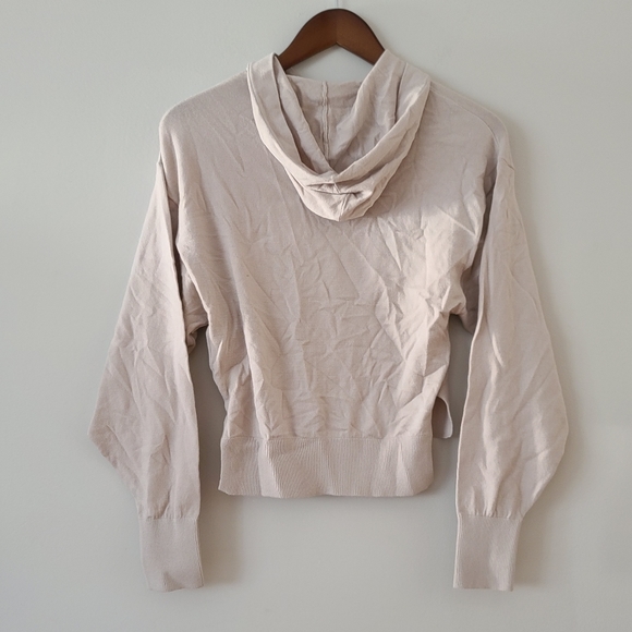 Express cropped fitted hoodie NWT - Picture 2 of 6